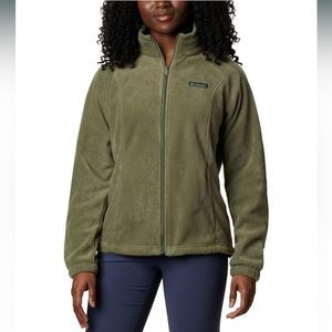 Columbia Olive Green Fleece Jacket